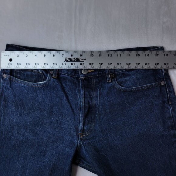A.P.C. New Standard Classique Selvedge Men's Blue Denim Jeans Size 36x33 - Picture 6 of 10